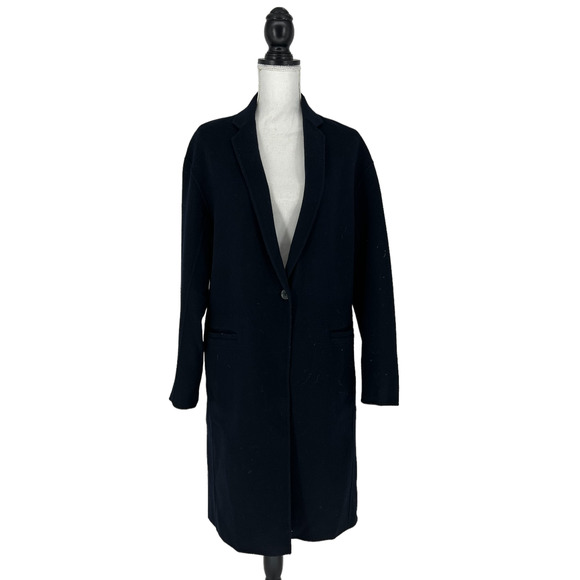 Vince Modern Coat Coastal Blue - Picture 3 of 12